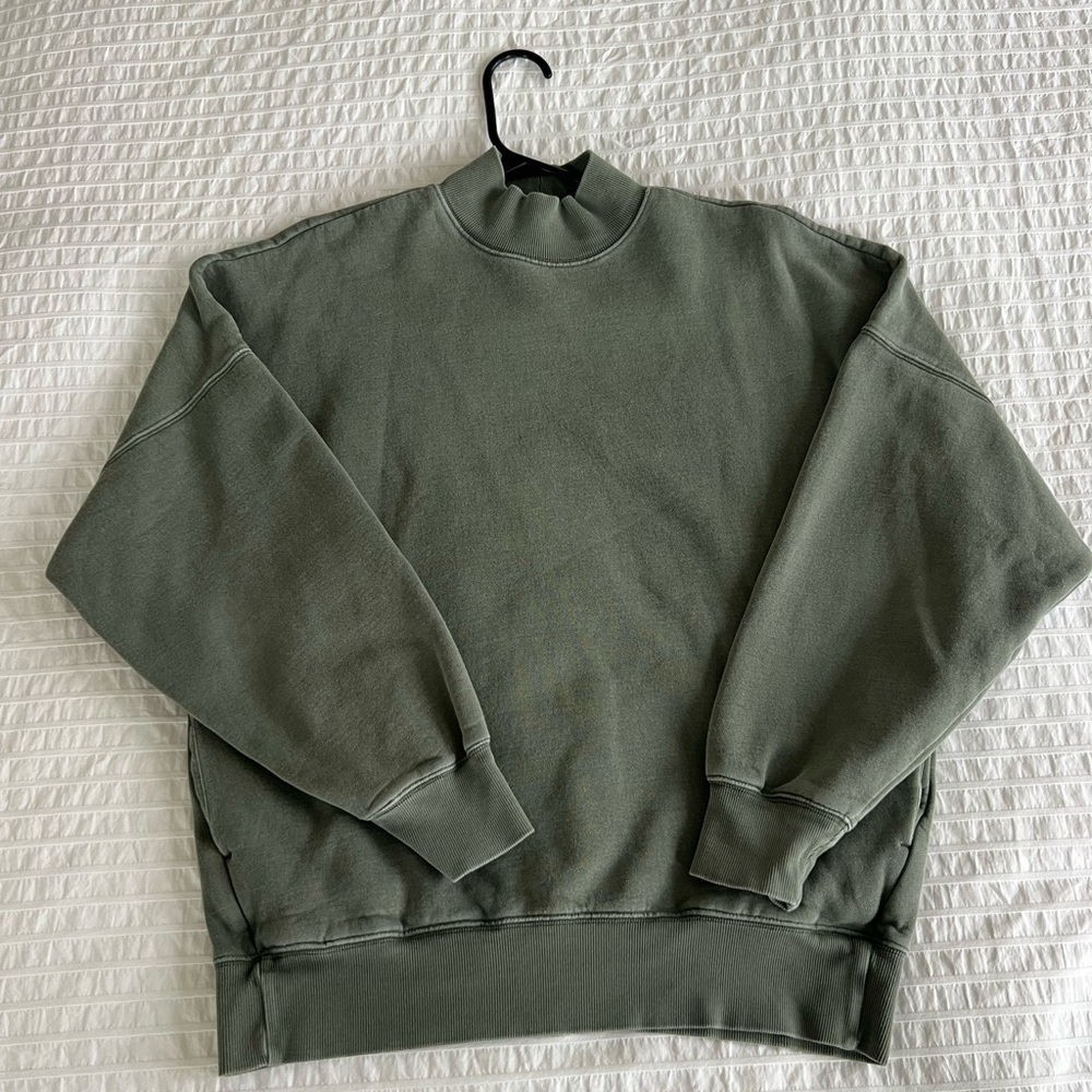 Aritzia Green Sweater